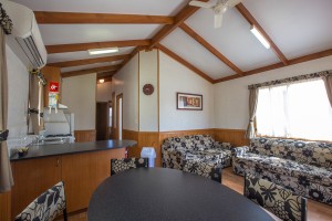 Euston Club Resort Cabin 8 dining